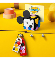 Lego Dots Disney - Il KIT Back to School di Topolino e Minnie LEGO 41964 Portagioie,Portafoto,Bacheca e Patch Adesiva ANNI 6+