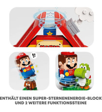 Lego Super Mario - Casa di Mario e Yoshi - Pack di Espansione - LEGO 71367 con casa,il Blocco Super Stella e personaggi ANNI 6+