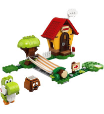Lego Super Mario - Casa di Mario e Yoshi - Pack di Espansione - LEGO 71367 con casa,il Blocco Super Stella e personaggi ANNI 6+