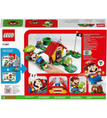 Lego Super Mario - Casa di Mario e Yoshi - Pack di Espansione - LEGO 71367 con casa,il Blocco Super Stella e personaggi ANNI 6+