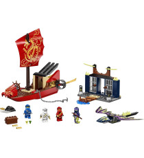 Lego Ninjago - Il volo finale del Vascello del Destino - Lego 71749 con drago,vela,un timone,una moto d'acqua ANNI 4+ Lego Ninjago - Il volo finale del Vascello del Destino - Lego 71749 con drago,vela,un timone,una moto d'acqua ANNI 4+