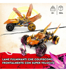 Lego Ninjago - Fuoristrada Drago di Cole - Lego 71769 Set Serie TV Crystallized con Minifigure e Macchina ANNI 8+ Lego Ninjago - Fuoristrada Drago di Cole - Lego 71769 Set Serie TV Crystallized con Minifigure e Macchina ANNI 8+