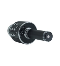 Microfono Wireless gold WS-858 Altoparlante Cassa Integrata Bluetooth Portatile Karaoke in metallo - dimensioni 20x7x7cm Microfono Wireless gold WS-858 Altoparlante Cassa Integrata Bluetooth Portatile Karaoke in metallo - dimensioni 20x7x7cm