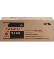 Sharp MX-C35TC ciano toner originale Sharp MX-C357F, MX-C407P MXC35TC capacità 6.000 pagine