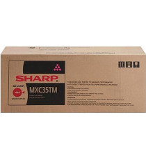 Sharp MX-C35TM magenta toner originale Sharp MX-C357F, MX-C407P MXC35TM capacità 6.000 pagine