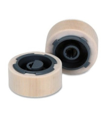 2x Rullo di prelievo carta 40X4308 2x Paper Pickup Roller COMPATIBILE PER LEXMARK  T650,T652,X651,X652,654