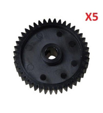 5xIngranaggio a rulli inferiori 43T 5xLower Roller Gear 43T Lexmark MX MS 710,810,811 812