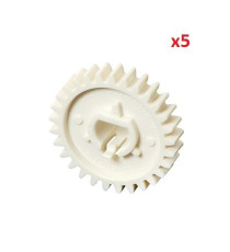 5X Ingranaggi a rulli inferiori 29T 5xLower Roller Gear Compatibili con HP 2420.2430,1160,1320 RU5-0331-000