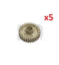 5x Ingranaggi a rulli inferiori 29T 5xLower Roller Gear 29T COMPATIBILI CON HP  M402,M404,M405,M428,M429,M426,M304