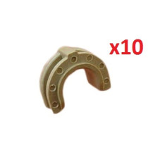10xBoccola rullo inferiore destra 10xLower Roller Bushing Right COMPATIBILI PER HP 4000,5000 RS5-1297-000