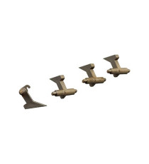 4XSelettore superiore Upper Picker Finger compatibile per Kyocera 1800,FS4200,2100,1120 2A820360-2A820530