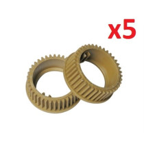 5xIngranaggi a rulli superiori 38T Upper Roller Gear compatibile per Kyocera KM1620,2050,TA181 2KK25170-2C920170