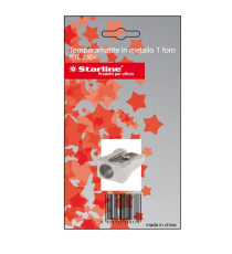 Temperamatite senza contenitore - 1 foro - in metallo - Starline Temperamatite senza contenitore - 1 foro - in metallo - Starline