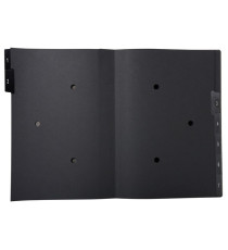 Classificatore numerico 1/7 Ordonator - 25x33 cm - nero - Exacompta Classificatore numerico 1/7 Ordonator - 25x33 cm - nero - Exacompta
