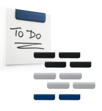 Clip adesiva Durafix Clip - 60 mm - colori assortiti - Durable - conf. 10 pezzi Clip adesiva Durafix Clip - 60 mm - colori assortiti - Durable - conf. 10 pezzi
