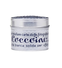 Colla in pasta - barattolo in alluminio - 125 gr - bianco - Coccoina