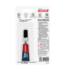 Colla Super Attak Vetro - 3 gr - trasparente - Loctite