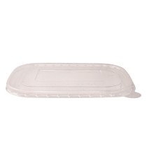 Coperchio in resina - per insalatiere rettangolari 500/750 ml - 17 cm - trasparente - Signor Bio - conf. 50 pezzi Coperchio in resina - per insalatiere rettangolari 500/750 ml - 17 cm - trasparente - Signor Bio - conf. 50 pezzi