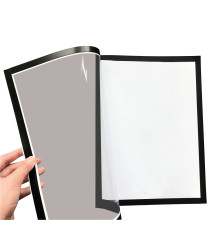 Cornice magnetica retroadesiva Starwall - A4 - nero - Starline Cornice magnetica retroadesiva Starwall - A4 - nero - Starline