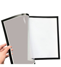 Cornice magnetica retroadesiva Starwall - A4 - silver - Starline Cornice magnetica retroadesiva Starwall - A4 - silver - Starline