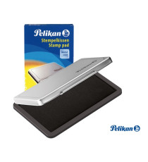 Cuscinetto per timbri - 5 x 7 cm - nero - Pelikan