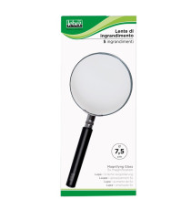 Lente di ingrandimento 1123 - diametro 7,5 cm - nero - Lebez