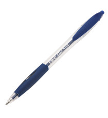 Penna a sfera a scatto Atlantis Classic - punta 1,0mm - blu  - Bic - conf. 12 pezzi