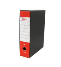 Registratore Starbox sfuso - dorso 8 cm - protocollo 23 x 33 cm - rosso - Starline