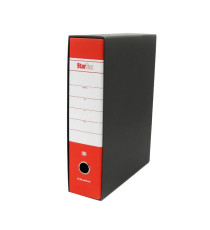Registratore Starbox sfuso - dorso 8 cm - protocollo 23 x 33 cm - rosso - Starline
