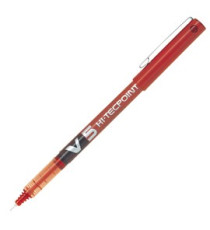 Roller Hi Tecpoint V5 - punta 0,5 mm - rosso - Pilot Roller Hi Tecpoint V5 - punta 0,5 mm - rosso - Pilot