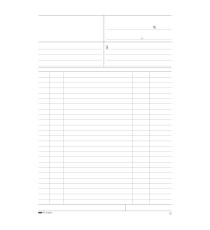 Blocco multiuso bianco - 50/50 fogli autoricalcanti - 31 x 21cm - Edipro Blocco multiuso bianco - 50/50 fogli autoricalcanti - 31 x 21cm - Edipro