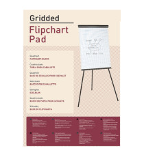 Blocco per lavagna - 20 fogli - 65 x 98 cm - quadretti 2,5 x 2,5 cm - bianco - Starline Blocco per lavagna - 20 fogli - 65 x 98 cm - quadretti 2,5 x 2,5 cm - bianco - Starline