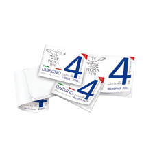 Blocco Pigna2 - 240x330mm - 4 angoli - 20fg - 110gr - ruvido - Pigna Blocco Pigna2 - 240x330mm - 4 angoli - 20fg - 110gr - ruvido - Pigna