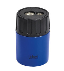 Temperamatite - 2 fori - con contenitore - Lebez