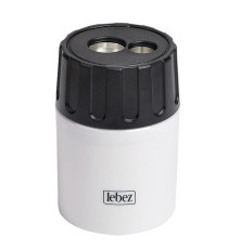 Temperamatite - 2 fori - con contenitore - Lebez