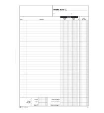 Blocco prima nota cassa entrate/uscite - 50/50 fogli autoricalcanti - 31 x 21cm - Edipro