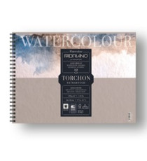 Blocco Watercolour Torchon - 24x32cm - 12 fogli - 300gr - spiralato - Fabriano Blocco Watercolour Torchon - 24x32cm - 12 fogli - 300gr - spiralato - Fabriano