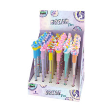 Box penne cancellabili - 4 expo da banco - fantasie assortite - Lebez - conf. 144 pezzi