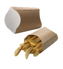 Box Street Food - per fritti - 13 x 13 x 5,5 cm - Leone - conf. 100 pezzi Box Street Food - per fritti - 13 x 13 x 5,5 cm - Leone - conf. 100 pezzi
