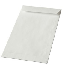 Busta a sacco - lembo non gommato - 8 x 12 cm - 50 gr - bianco - Blasetti - conf. 2000 pezzi