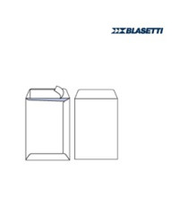 Busta a sacco Mailpack - strip adesivo - 19 x 26 cm - 80 gr - bianco - Blasetti - conf. 25 pezzi