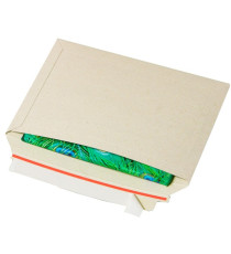 Busta Cart Grass - A4+ - 34,3 x 24 x 2,5 cm - cartoncino teso - grigio - Bong Packaging - conf. 100 pezzi