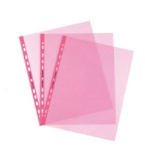 Buste forate Favorit Art - Superior - liscio - 22x30 cm - rosa - Favorit - conf. 25 pezzi Buste forate Favorit Art - Superior - liscio - 22x30 cm - rosa - Favorit - conf. 25 pezzi