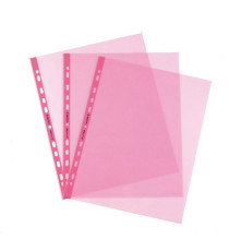 Buste forate Favorit Art - Superior - liscio - 22x30 cm - rosa - Favorit - conf. 25 pezzi Buste forate Favorit Art - Superior - liscio - 22x30 cm - rosa - Favorit - conf. 25 pezzi