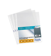 Buste forate Special PP - Superior - buccia - 21x29,7 cm - trasparente - Favorit - conf. 50 pezzi Buste forate Special PP - Superior - buccia - 21x29,7 cm - trasparente - Favorit - conf. 50 pezzi