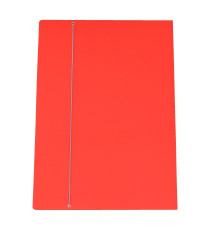 Cartellina con elastico - cartone plastificato - 35 x 50 cm - rosso - Cartotecnica del Garda Cartellina con elastico - cartone plastificato - 35 x 50 cm - rosso - Cartotecnica del Garda