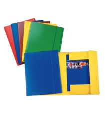 Cartellina con elastico - presspan - 3 lembi - 870 gr - 25x35 cm - verde - Esselte Cartellina con elastico - presspan - 3 lembi - 870 gr - 25x35 cm - verde - Esselte