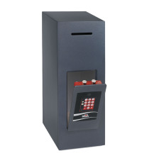 Cassaforte di sicurezza ST670 - per direzioni e reception - 195 x 565 x 300 mm - Metalplus Cassaforte di sicurezza ST670 - per direzioni e reception - 195 x 565 x 300 mm - Metalplus
