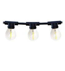 Cavo portalampade Mimosa - da esterno - 20 mt - 20 punti luce - MKC Cavo portalampade Mimosa - da esterno - 20 mt - 20 punti luce - MKC