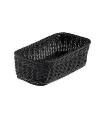 Cestino rettangolare Vanity - in PPL - 32,5x17,5x10 cm - nero - Leone Cestino rettangolare Vanity - in PPL - 32,5x17,5x10 cm - nero - Leone